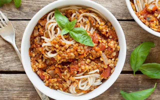 Lentil Bolognese